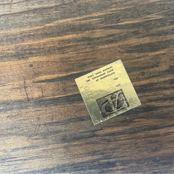 Set of Three (3) Vintage 1970s Hand-painted Green Apple Wooden Plaque Wall Art - Picture 5 of 10